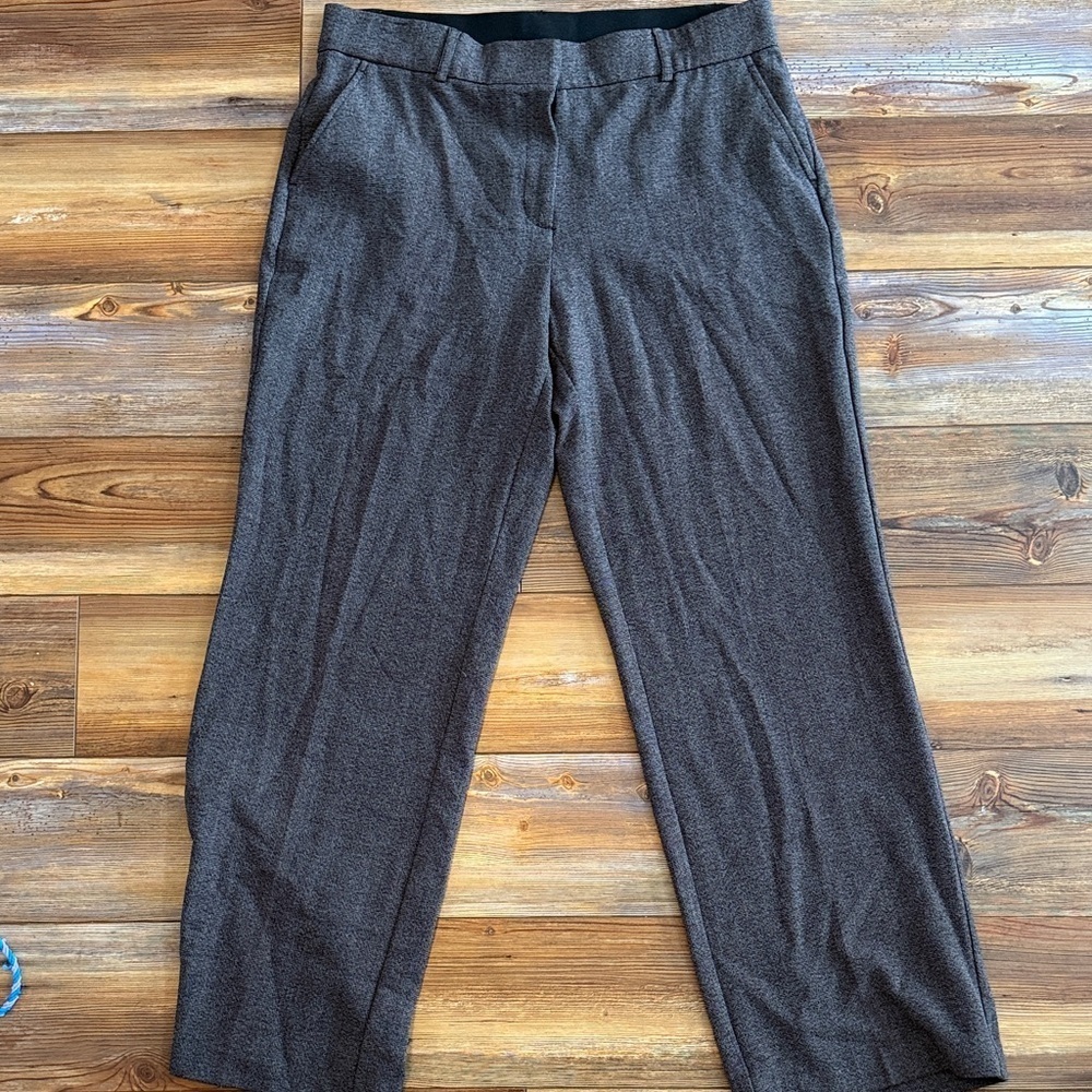 Women’s Kim Rogers Taupe and Brown Trouser Pants